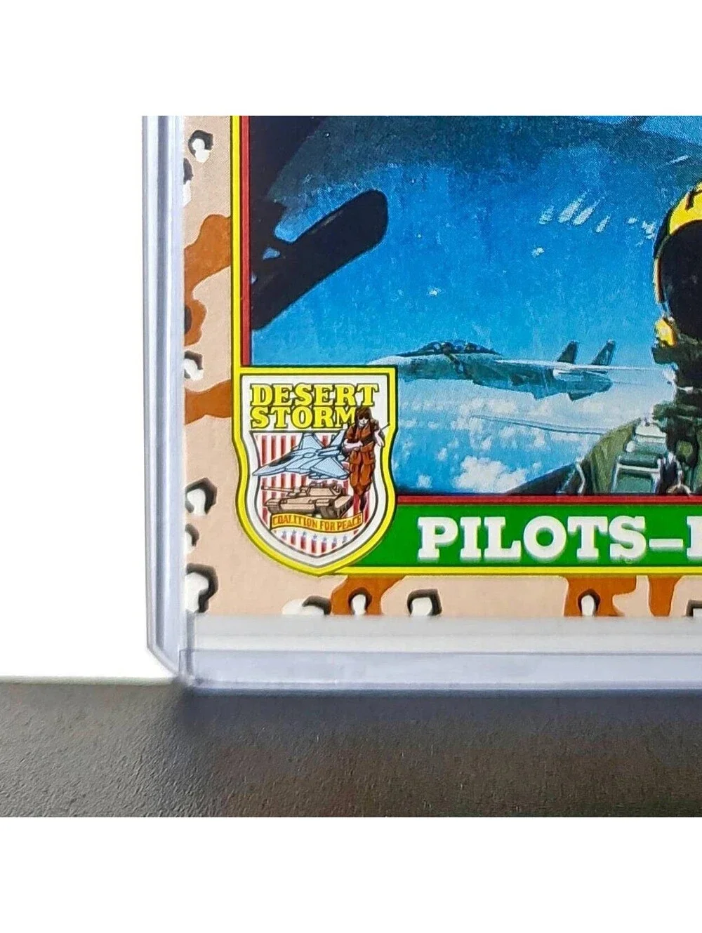 Pilot’s-Eye View 1991 Topps Desert Storm #24 Card - Picture 5 of 10